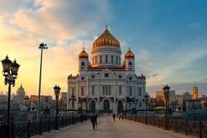 Cathedral of Christ the Saviour, Moscow, Russia- کلیسای مسیح نجات دهنده، مسکو، روسیه