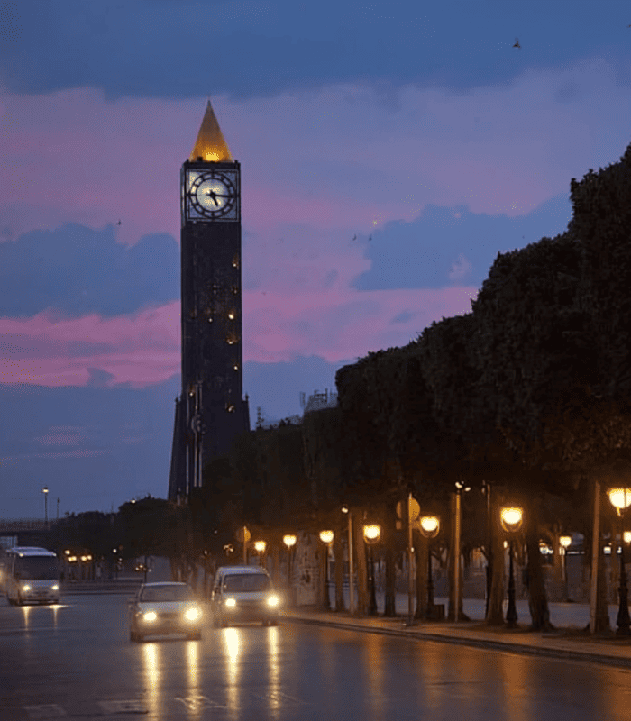 Habib Bourguiba Street night hd(1)