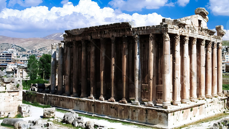 معبد باخوس در لبنان