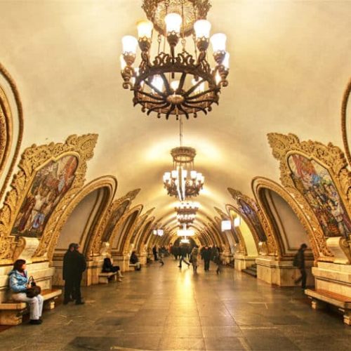 مترو مسکو - شاهکار معماری و هنر در اعماق زمین